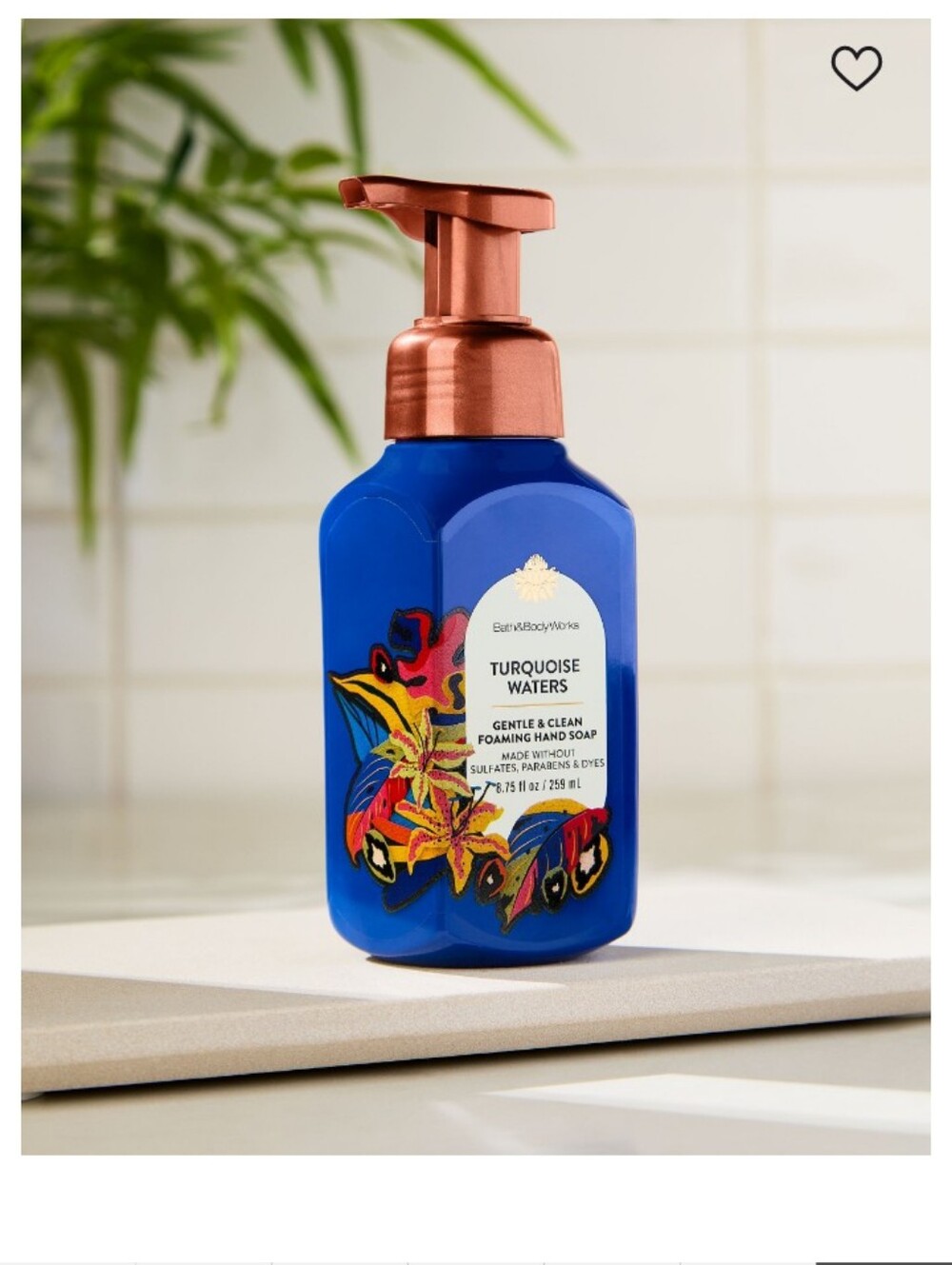Bath & Body Works Turquoise Waters Foaming Hand Soap -🔵 SOLD OUT 🔵
